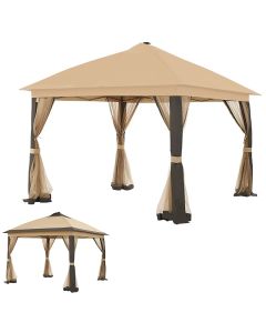 Replacement Canopy for Yaheetech 11’ x 11’ LED Pop Up Gazebo – RipLock 350