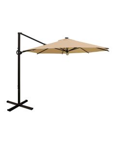 Replacement Canopy for Abba Patio 11' Round Solar Patio Umbrella – RipLock 350