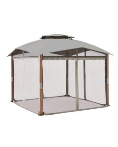 Replacement Canopy for Canvas Cumberland 10' x 10' Gazebo - RipLock 350 - Slate Gray