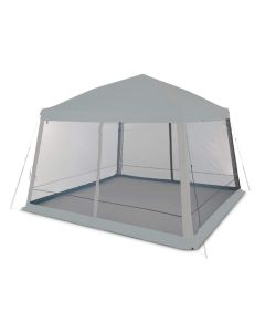 Replacement Canopy and Netting Set for Woods Reign Instant Screen House 12' x 12' Pop Up - RipLock 350 - Slate Gray