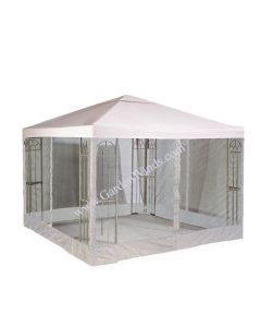 10 X 10 Universal Replacement Canopy (Single-Tiered) Net Set - R