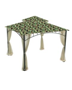 Summer Veranda Replacement Canopy - 350 - Camo Green