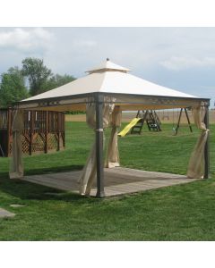 Replacement canopy for Martha Stewart Shelter Island Gazebo