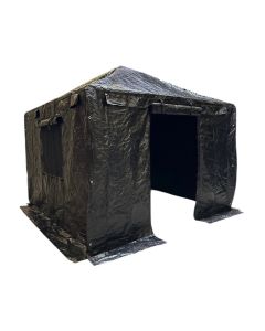 Heavy Duty Winter Cover for Yardistry 12' X 12' Hard Top Gazebo - Black