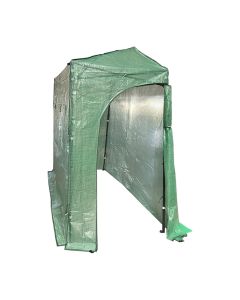 Replacement Cover for Eagle Peak 9' x 4' Lean To Portable Walk In Greenhouse - PE Fabric - Green