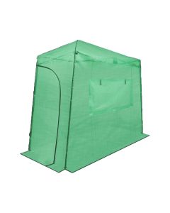 Replacement Cover for Eagle Peak 9' x 4' Lean To Portable Walk In Greenhouse - PE Fabric - Green