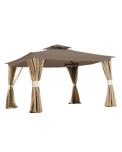 Living Home 10 x 12 Replacement Canopy - RipLock 350 - Nutmeg