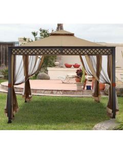 Patio Villa 10x10 Replacement Canopy and Net - RipLock 350