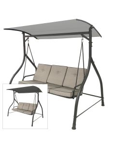 Replacement Canopy for Madison Swing - Riplock 350 Slate Gray