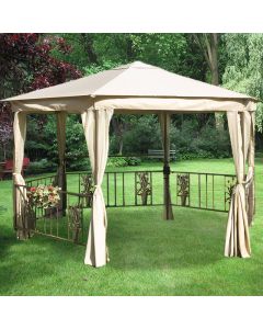 Replacement Canopy and Net for Majestic Hex Gazebo - RipLock 350