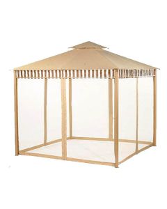 Replacement Canopy and Netting Set for Mayfair 10 x 10 - RipLock 350