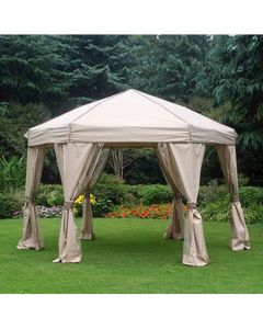 12 Ft Portable Hex Replacement Canopy and Netting