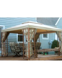Menards 12 x 10 Pacific Casual Gazebo Replacement Canopy - 350