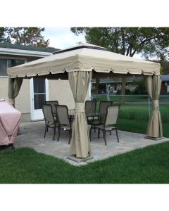 Replacement Canopy for Sojag 10x12 Montego Bay Gazebo - RipLock 350