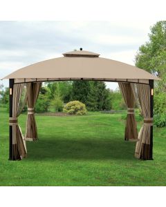 Replacement Canopy and Net Set for A101011500 Corso Gazebo - Riplock 350