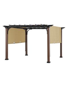 Replacement Canopy for Neuralia Pergola with Wood Look - Riplock 350