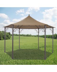 Replacement Canopy for Hex Gazebo - RipLock 350