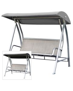 Replacement Canopy for Patio Post Textilene Bench Glider