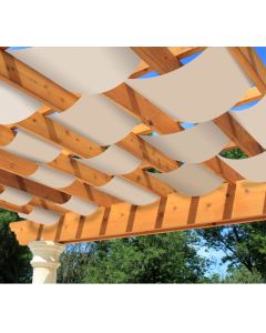 DIY Decorative Pergola Shade Canopy - Set of 2