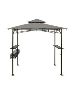 Replacement Canopy for Aldi Gardenline Belavi Planter Box Grill Gazebo - Slate Gray - 350