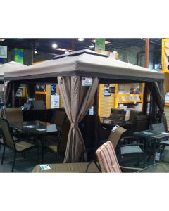 Replacement Canopy and Net for 999-0127256 10 x 12 Two Tiered Gazebo
