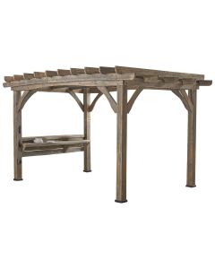 Mesh Canopy Top Cover for Sams Club Silverton Wooden Pergola 147in x 96in