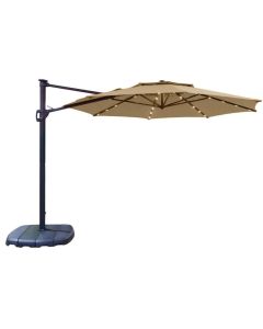 Replacement Canopy for Simply Shade 11ft LED Umbrella AG45RLDT2-LS-2 - Riplock