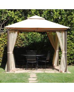 Southern Patio Replacement Canopy and Netting - RipLock
