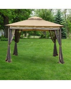 Replacement Canopy and Netting for Summerdale Gazebo - Riplock 350