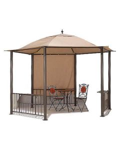 Replacement Canopy and Netting Set for Rona Sunjoy Hexagon Dome Gazebo - 350
