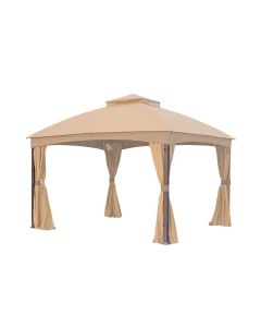Replacement Canopy and Netting Set for Brown Frame Gazebo TPGAZ2303B - Riplock 350