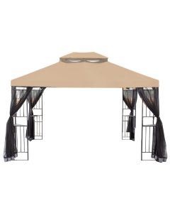 Replacement Canopy for MSD236247917053 10x12 Easy Assembly Mainstays Gazebo - Riplock 350 
