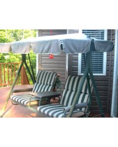 Walmart 2 Seater with Arm Rest Swing Replacement Canopy