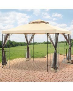 Replacement Canopy and Netting for Cabin Gazebo - RipLock 350