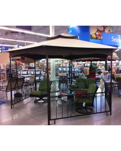 Replacement Canopy for Hexagon Scroll Gazebo - RIPLOCK 350
