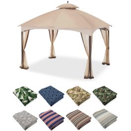 優れた品質 Replacement Canopy Winds Garden | Gazebo Biscayne Massillon for キャラクター