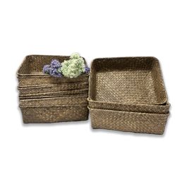 ALEXA RECTANGULAR TRAY-NATURAL XL 14in- Bulk of 12