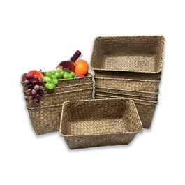 ALEXA SLIM RECTANGULAR UTILITY TRAY- LARGE 12in- NATURAL- Bulk of 12