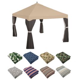 10 x 12 replacement canopy top clearance