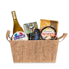 Rect Corkboard Exterior Utility Tray with Ear Handles-Small 8in