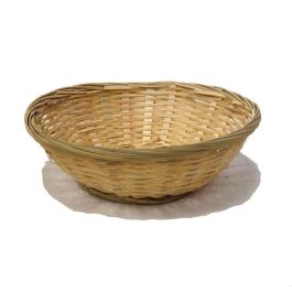 Bamboo 9 Inch Round Bread Bowl