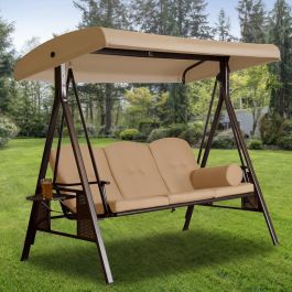 Replacement Canopy for Abba Patio 3 Seat Swing Garden Winds