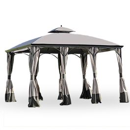 Replacement Canopy and Net for Somerset Gazebo - RipLock 350