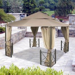 12' x 12' Harbor Gazebo, model number X1250B | Garden Winds