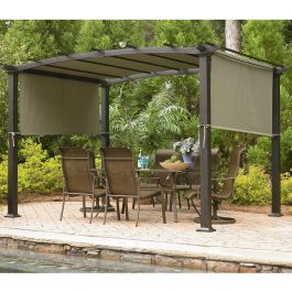 Sears Garden Oasis Curved Pergola Replacement Canopy 350