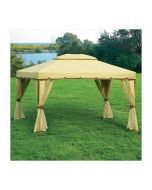 Replacement Canopy and Netting Set for Sears Cabin Style 10 x 12 Gazebo - 350