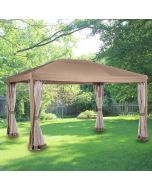 Replacement Canopy and Net for ABBA Patio 10x13 Gazebo - Riplock