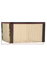 Replacement Privacy Curtain Set for Antigua Gazebo - 350