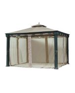 Replacement Canopy and Netting Set for Urban 10 x 12 Gazebo - RipLock 350