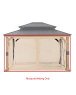 Replacement Netting Set for A102013104, A102013105 Hard Top Gazebo